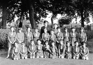 Photo: Illustrative image for the 'Guides & Brownies - July 1964' page