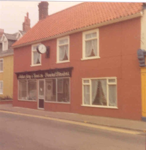Photo:Gorleston branch shop front, c. 1970