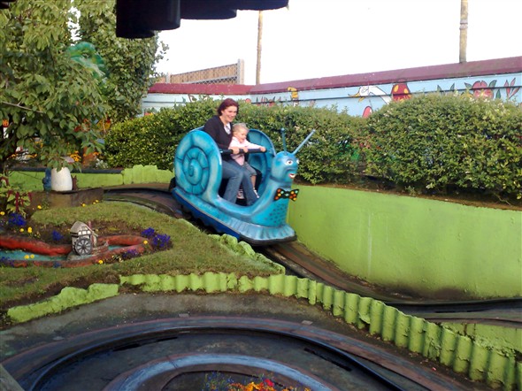 Photo:Some things never change - my daughter & I on The Snails in 2007