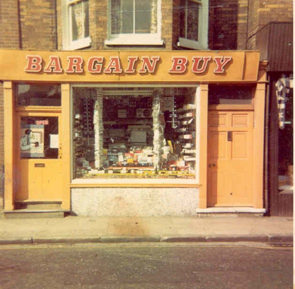 Photo:Bargain Buy's Shop Front c. 1970
