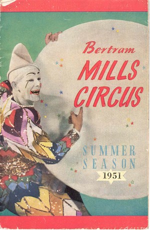 Photo:Bertram Mills circus programme, 1951