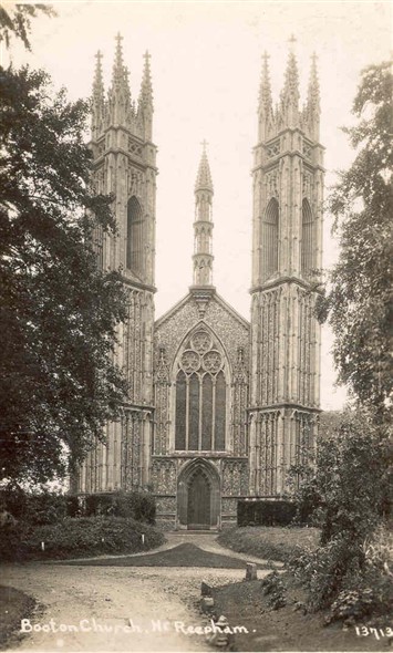 Photo:Postcard of Booton Church nr Reedham