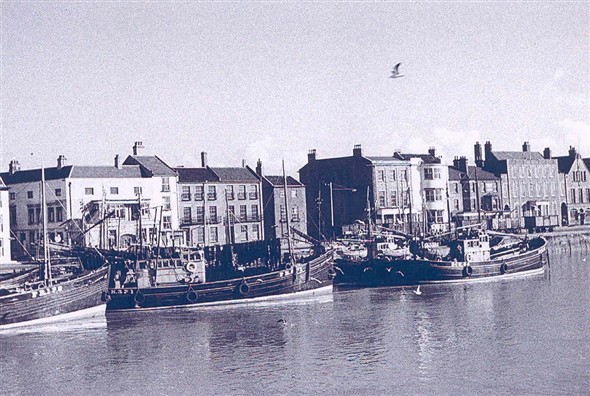 Photo: Illustrative image for the 'Fishing boats, the harbour and quayside in 1953' page