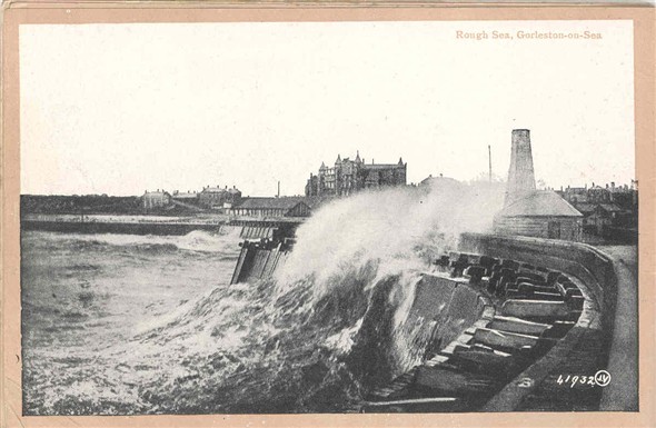 Photo:Page 2: Rough Seas, Gorleston