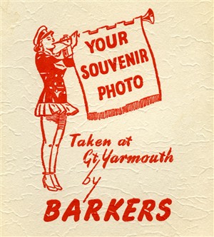 Photo:Great Yarmouth logo used by Barkers for many years. Long after the Great Yarmouth Publicity Department had dropped using it.