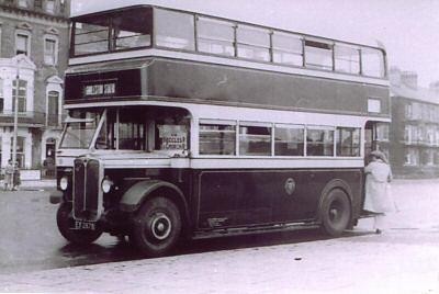 Photo:No ? (EX 2878) An AEC Regent I delivered to the Corporation in 1931. Location ?