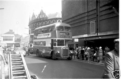 Photo:No 12 (FEX 112) about to take on a good load of passengers at the Regal bus stand