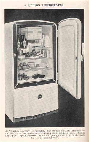 Photo:A modern refrigerator