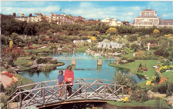 Photo:Postcard showing Merrivale Model Village
