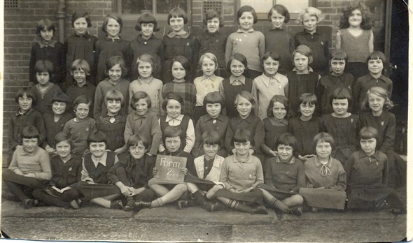 Photo:Group portrait of Form 2 at Northgate School, 1933