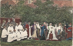 Photo: Illustrative image for the 'Church of England Pageant 1909' page