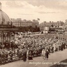 Photo:Postcard showing the Wellington Pier Gardens and Winter Gardens pavilion in background