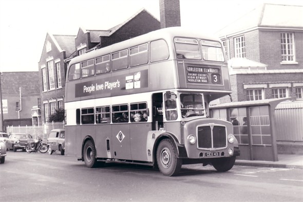 Photo:No 43 (CEX 43) in the Market Place by the Hospital School