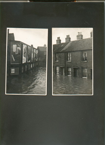 Photo:Photograph of Abyssinia Road,Great Yarmouth during the floods