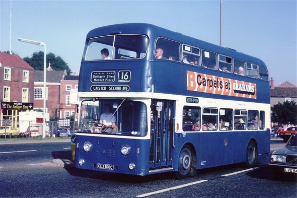 Photo:No 8 (CEX 108C) seen here operating the 16 to Caister, Second Avenue on Fuller's Hill